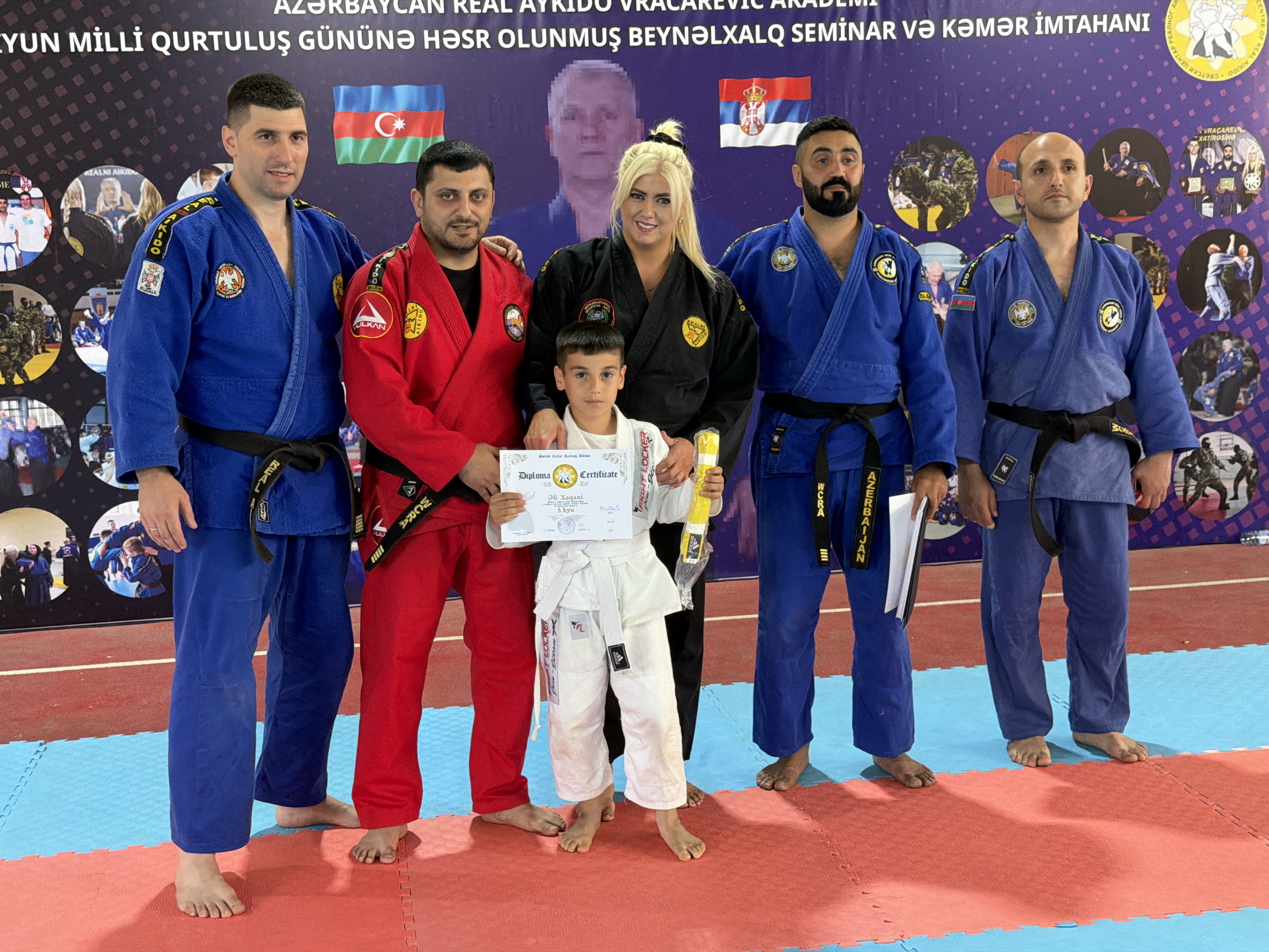15 İyun – Milli Qurtuluş Gününə həsr olunmuş Real Aikido seminarı keçirilib