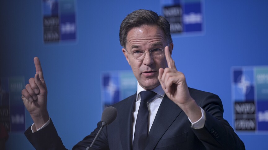 Rutte NATO-nun İranla müharibədə iştirakını istisna etməyib