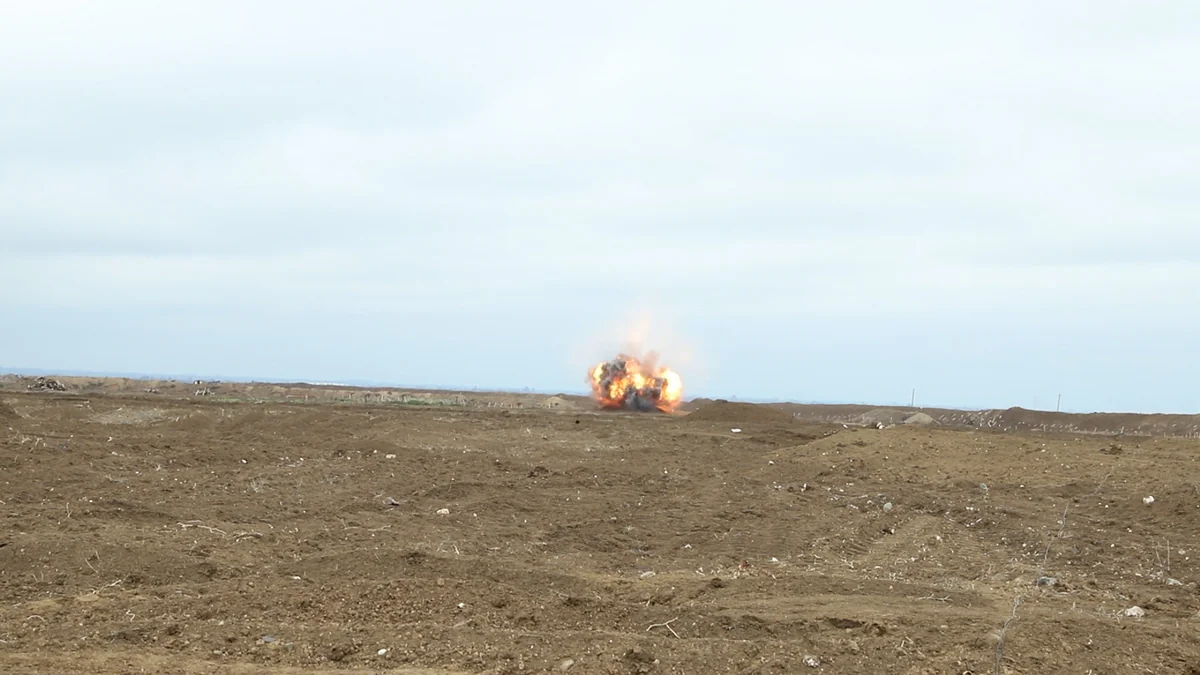 Xocavənd rayonunda mina hadisəsi baş verib