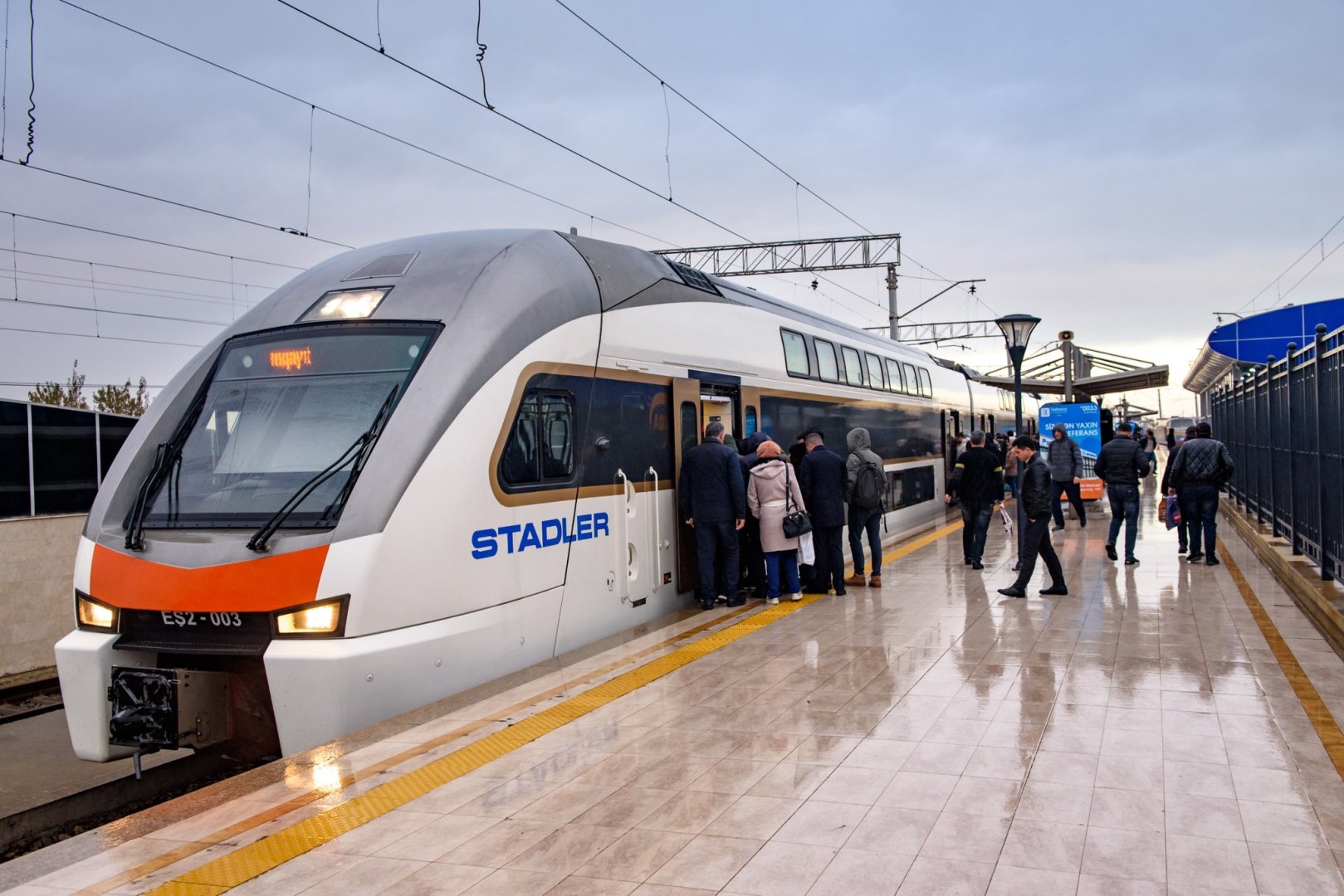 Bakı-Ağstafa-Bakı istiqamətində əlavə qatar reysləri təyin edilib