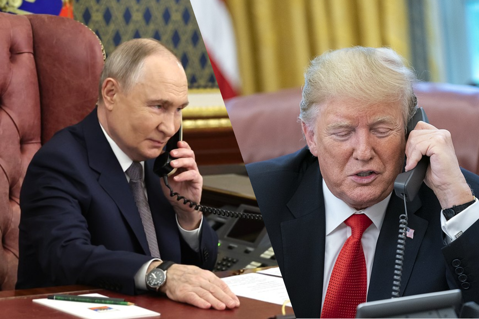 Putin Trampla telefon danışığı aparıb