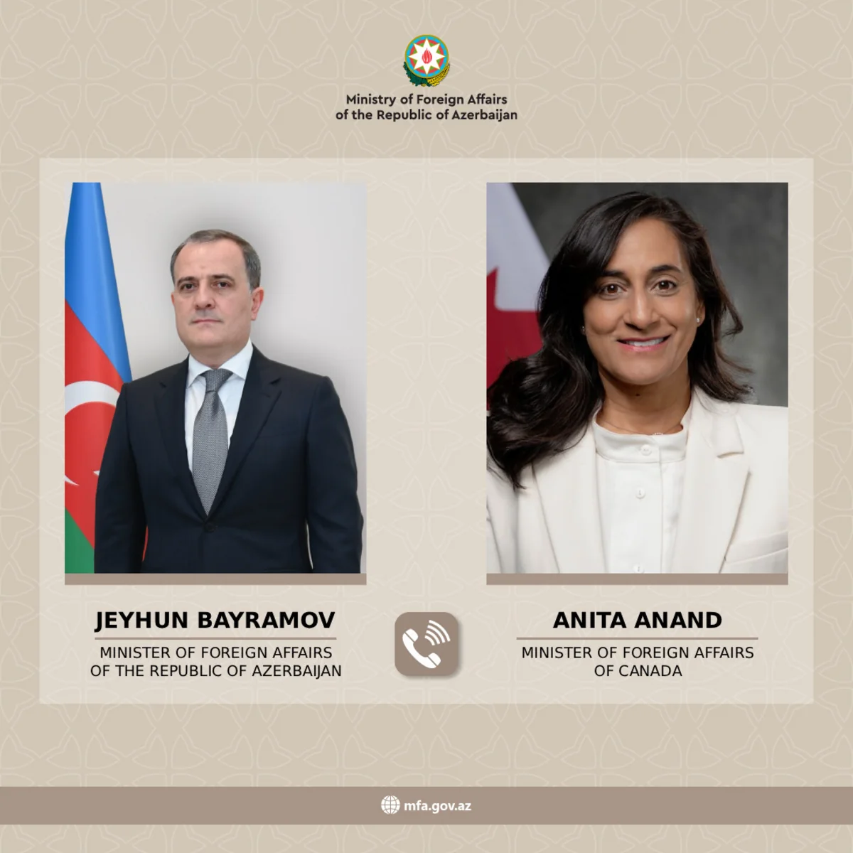 Kanadalıların Azərbaycan vasitəsilə təxliyəsi müzakirə edilib