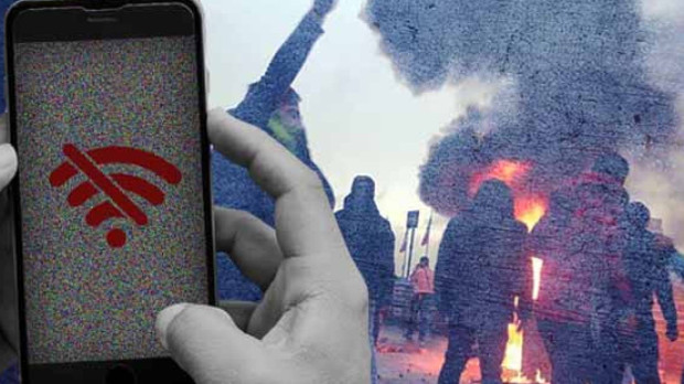 İranda 48 saatdır internet kəsintisi var 