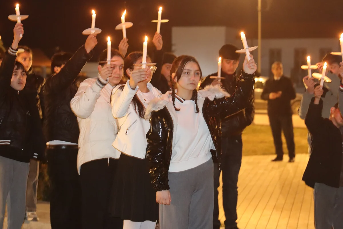 Xocalıda soyqırım qurbanlarının xatirəsinə flaşmob keçirilib