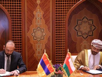 Ermənistanla Oman arasında memorandum imzalanıb 