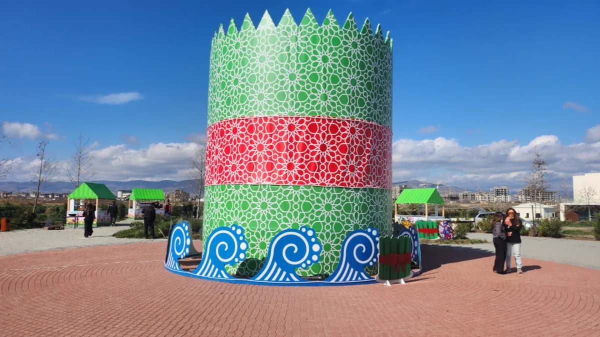 Ağdam şəhərində Novruz yarmarkası fəaliyyətə başlayıb